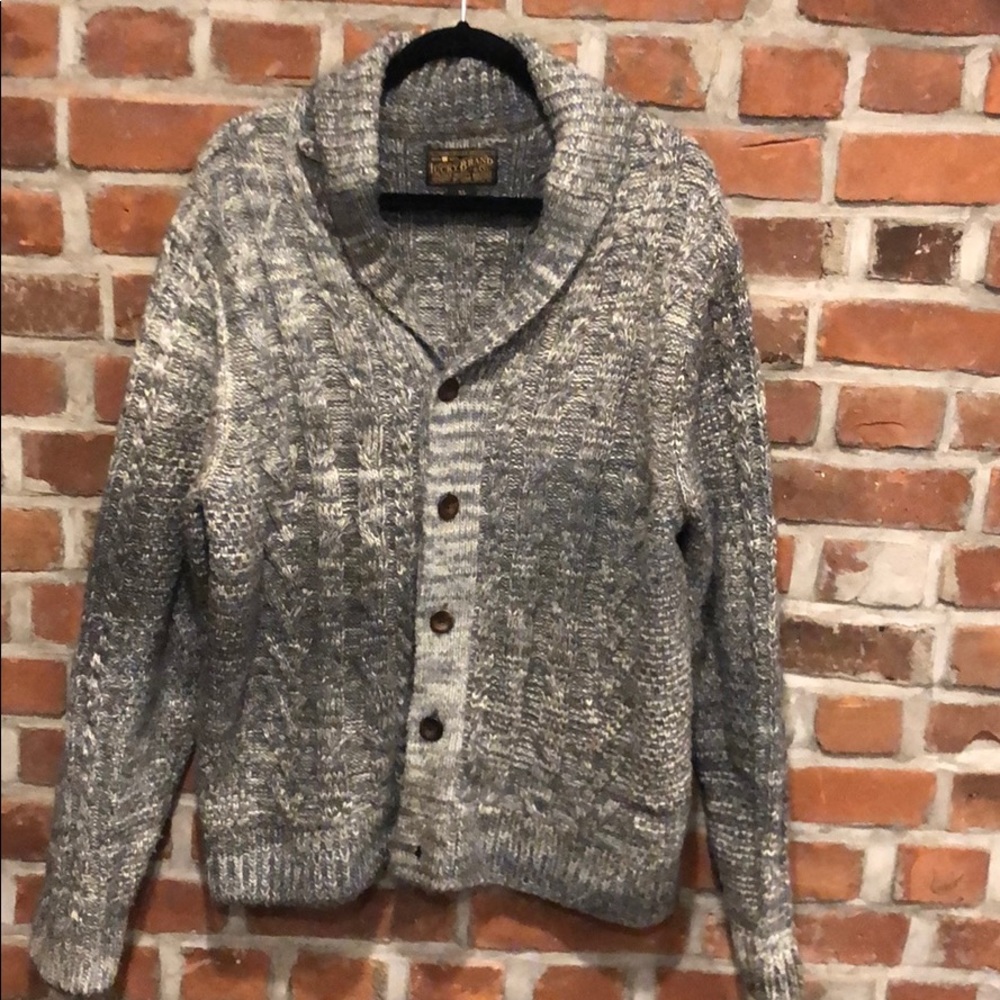 Men’s lucky brand cardigan size xl